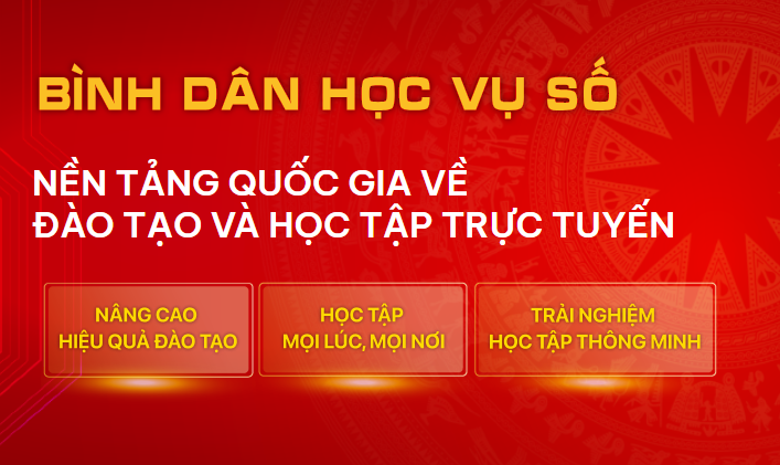 Bình dân học vụ số: Nền tảng học tập cộng đồng dành cho mọi người